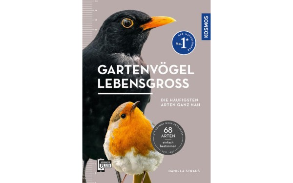 Gartenvögel lebensgroß - 68 Vögel in Lebensgröße abgebildet