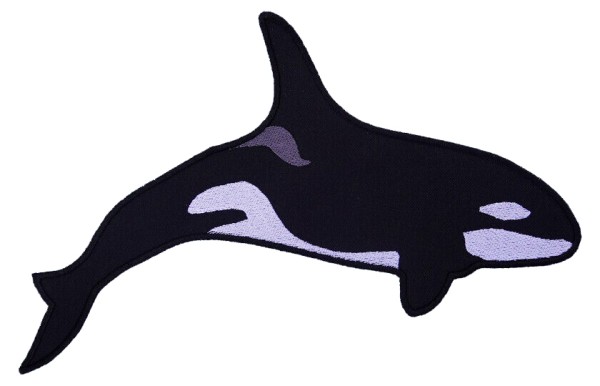 Aufnäher Schwertwal I Orca - große Größe